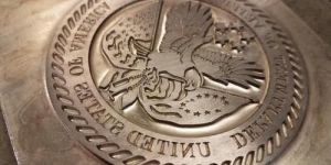 Silver Coin Metal Embossing Die