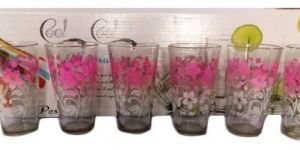 Printed Glass Set