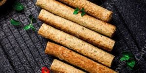 Lime Pudina Chicken Seekh Kabab