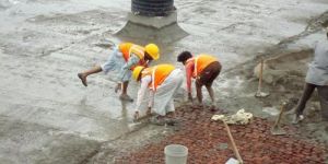 Terrace Finishing with Churi Maal Services