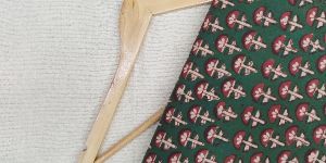 BFTDBU9 Geometrical Handcrafted Dabu Fabric