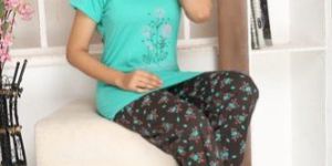 Ladies Printed Night Suit