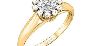 Sunflower Diamond Ring