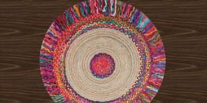 Hemp Cotton Braided Dhurries