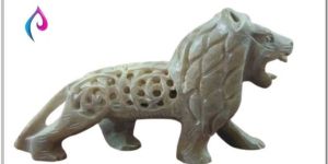 Marble Carved Lion Statue