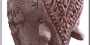 Stone Carved Elephant Statue