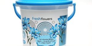 PLASTIC PRINT BUCKET -20 LTR