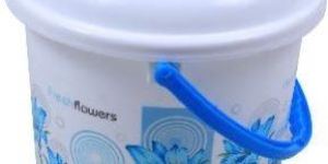 PLASTIC PRINT BUCKET-3 LTR