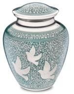 Soaring Doves Cremation Urn
