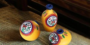 Handmade Terracotta Pot Set