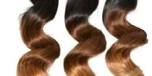 Two Tone Round Wave Hair