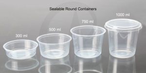 Sealable Round Container