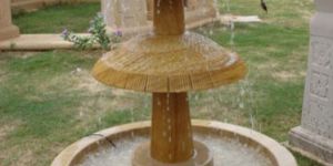 Three Tier Stone Fountain