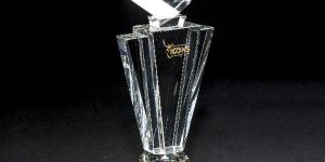 Blue Crystal Crystal Trophies Trophies