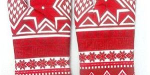 Christmas Mitten Gloves