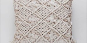 Handmade Macrame Cushion Cover