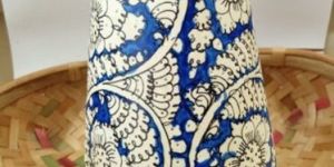 Hand Painted Leather Lamp Shades