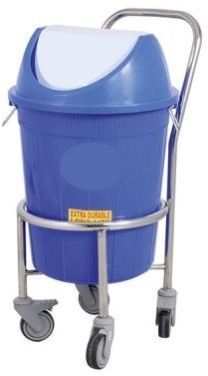 Waste Carrying Trolley S.S