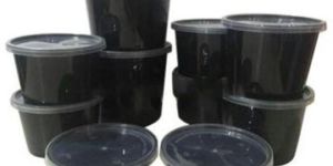Plastic Container Round Box