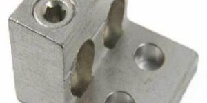 Aluminium Double Barrel Connector