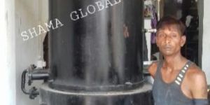 Vertical Wood Fired Steam Boiler