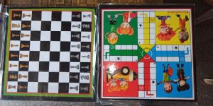 Ludo and Snake Ladder and Chees Board
