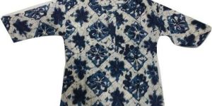 Kids Indigo Kurta Pyjama