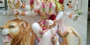 Marble Durga Murti