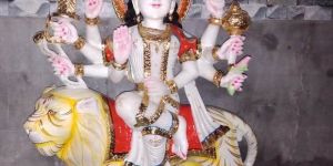 Marble Durga Statue