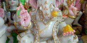 Marble Laxmi Ganesh Statue
