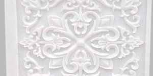 Marble Inlay Carved Panel