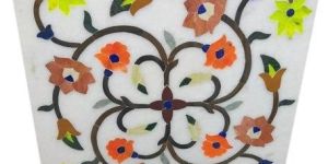 Marble Inlay Rectangle Tiles