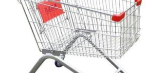 Stainless Steel Shopping Trolley