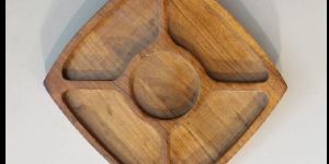 Wooden Thali