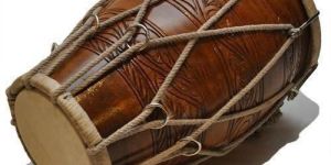 Wooden Dholak