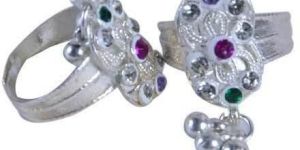 Ladies Silver Toe Ring