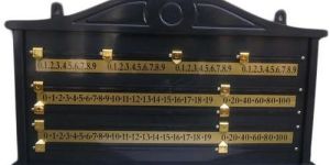 Plastic Snooker Scoreboard