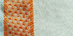 Zari Border Fabric