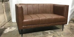 Two Seater Rexine Sofa