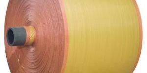 Yellow PP Woven Fabric Rolls
