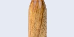 Wooden Copper Water Bottle