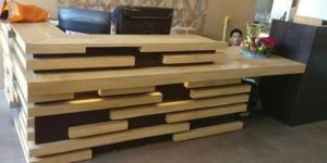 Wooden Reception Counter