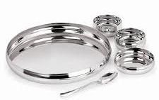 Stainless Steel Thali Set