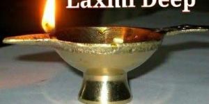 Brass Laxmi Diya
