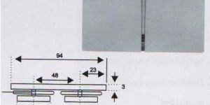 Stainless Steel Glass Clamps