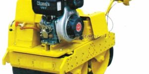 Walk behind Roller Double Drum