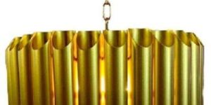 Glass Pipe Pendant Chandelier