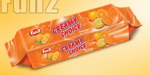 Orange Creamy Choice Biscuits