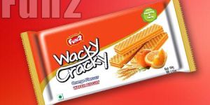Orange Wafer Biscuits