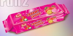 Strawberry Creamy Choice Biscuits